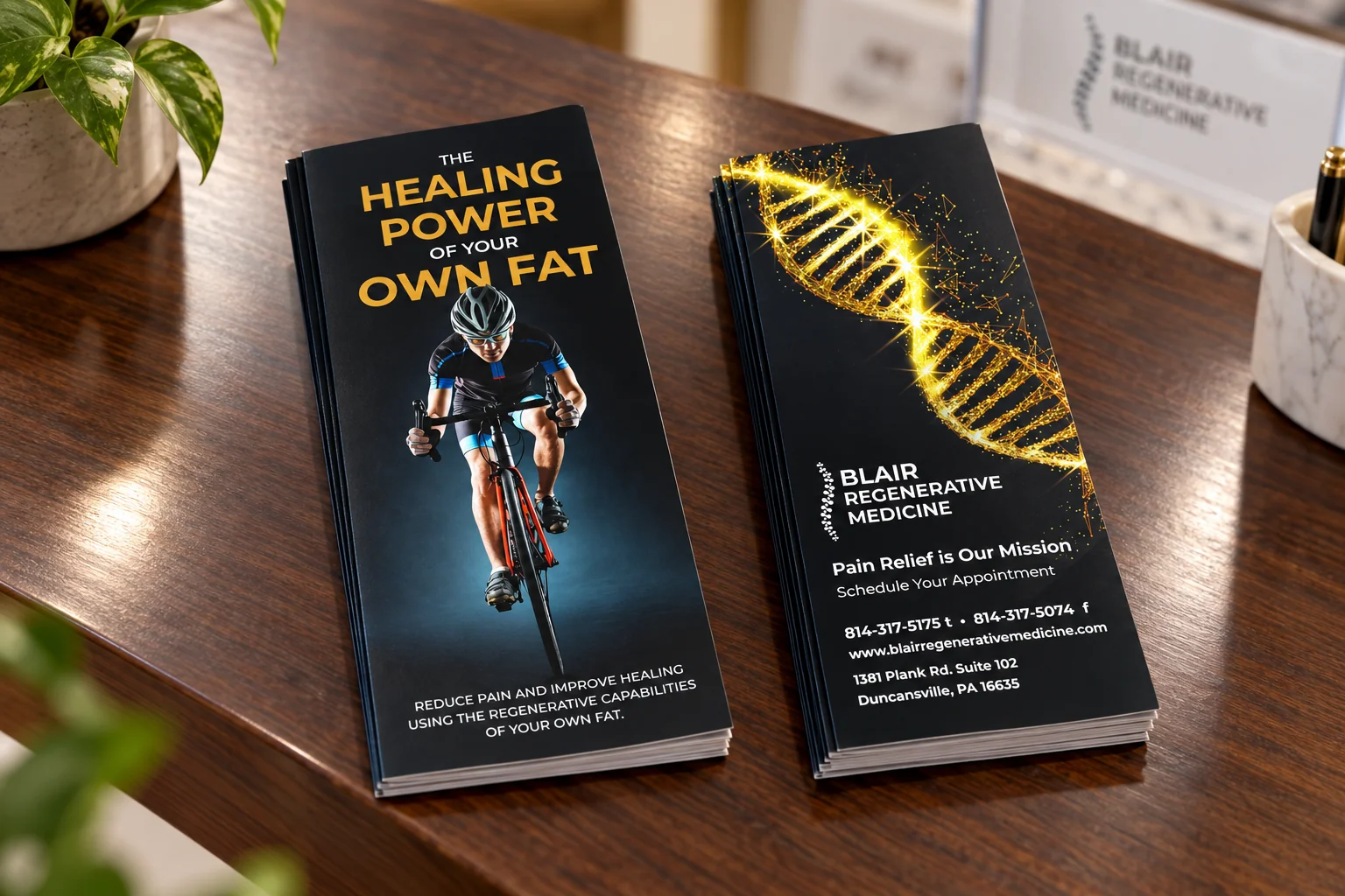Nanofat Brochure — brochures design project by Graphics for Doctors