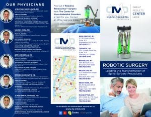 robotic surgery brochure design